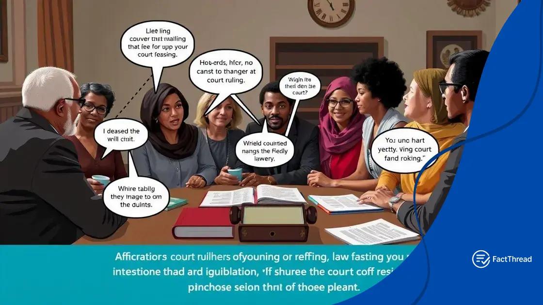 Potential implications of the court