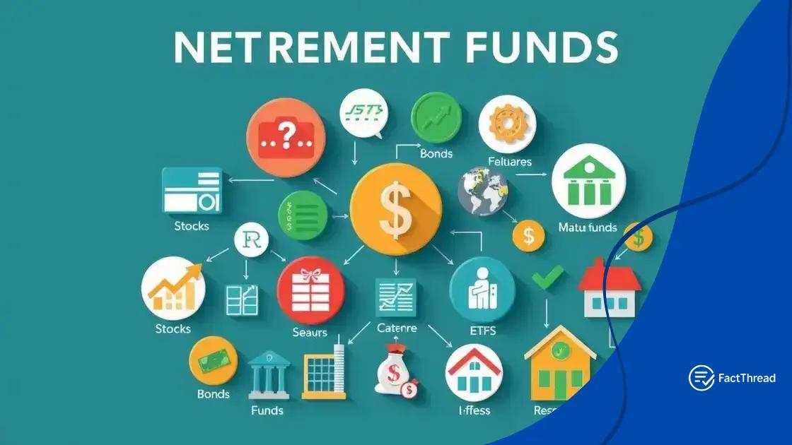 Types of investment options for retirement funds