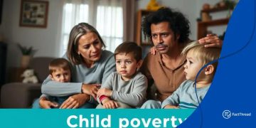 Slight increase in child poverty rates affects families