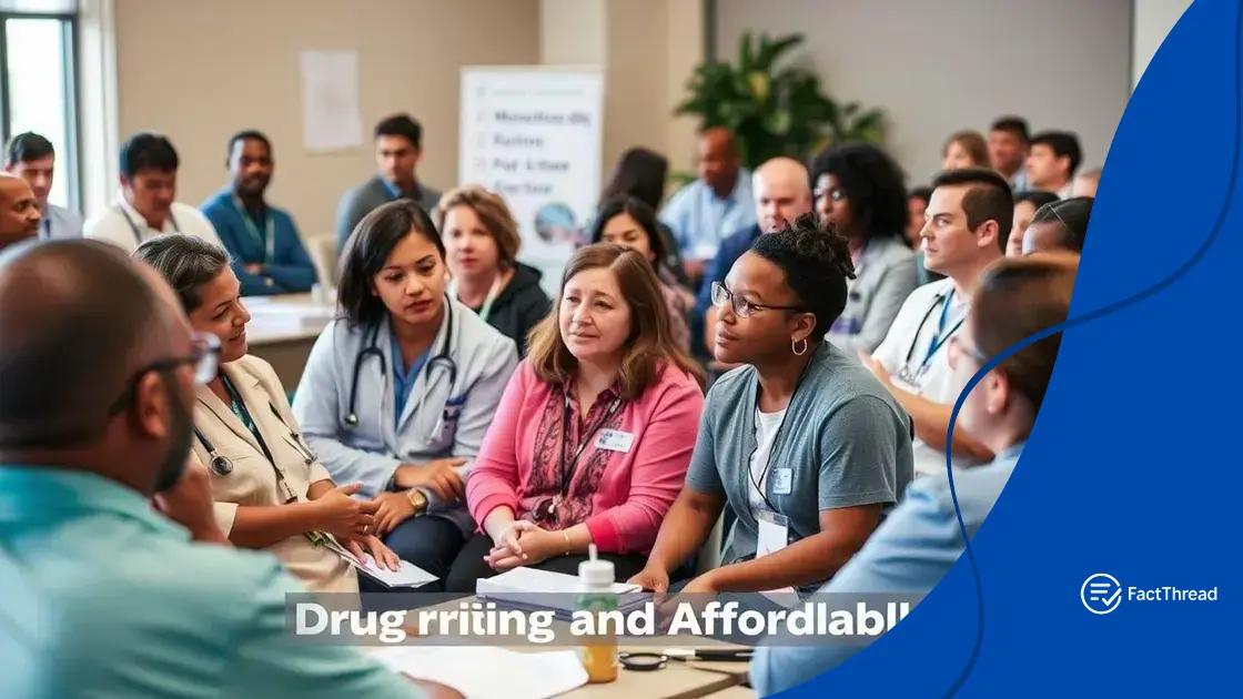 Debate around drug affordability