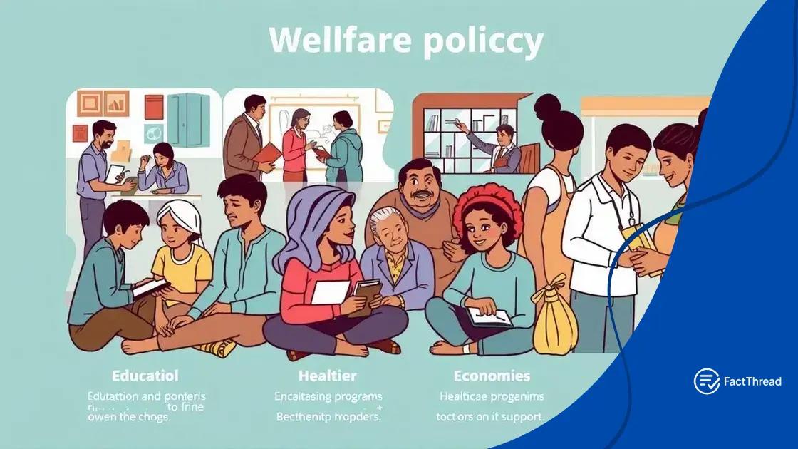Benefits of welfare policy for communities